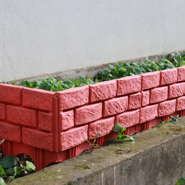 Garden Lawn Edging Fence – Decorative Landscape Border for Flower Beds & Yards,