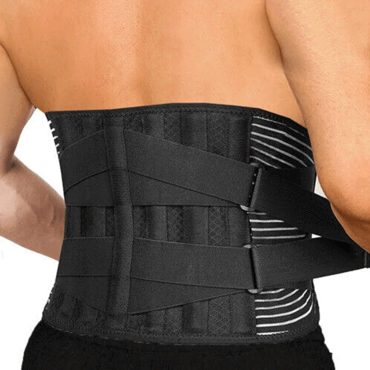 Neoprene Lower Back Support Belt – Adjustable Lumbar Brace for Men & Women, Everyday Back Support.