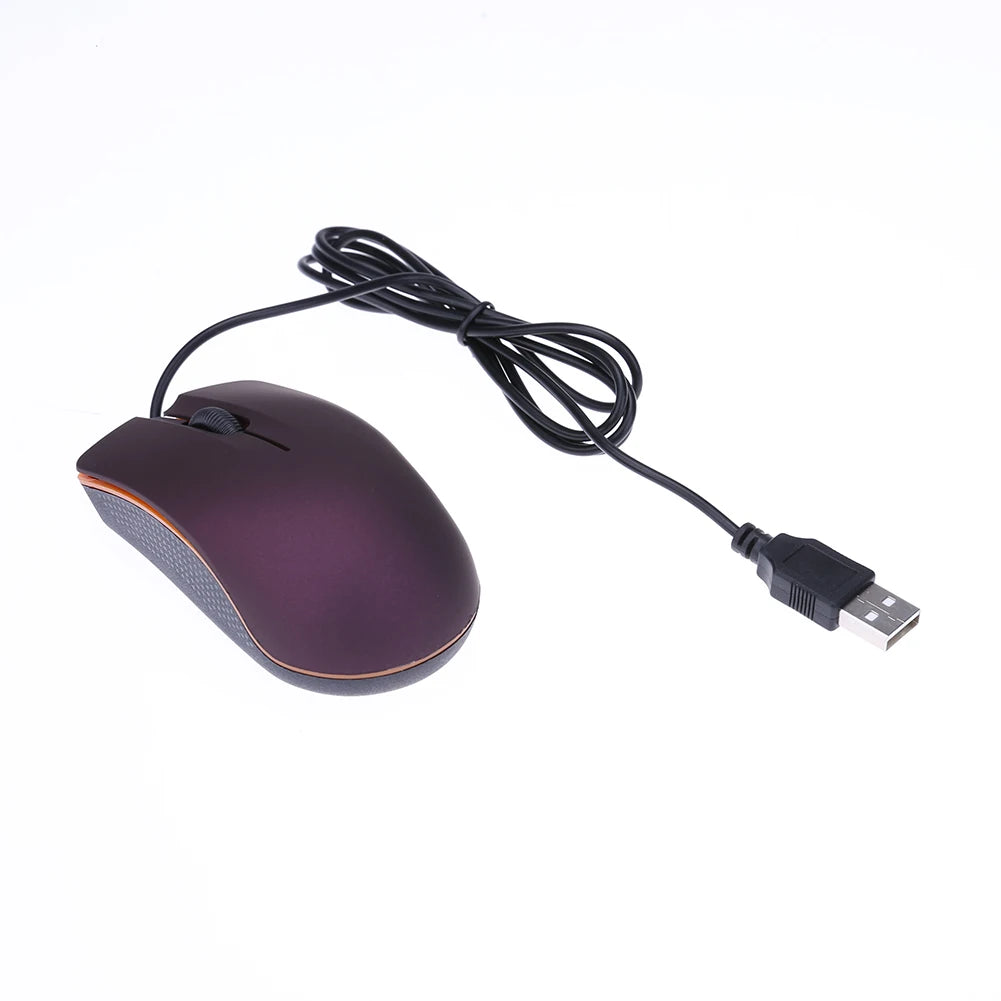USB Wired Optical Mouse – 1200 DPI Ergonomic 3-Button Mouse for PC & Gaming.