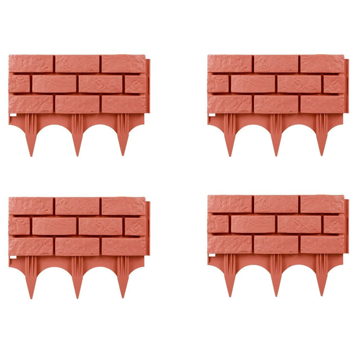 Garden Lawn Edging Fence – Decorative Landscape Border for Flower Beds & Yards,