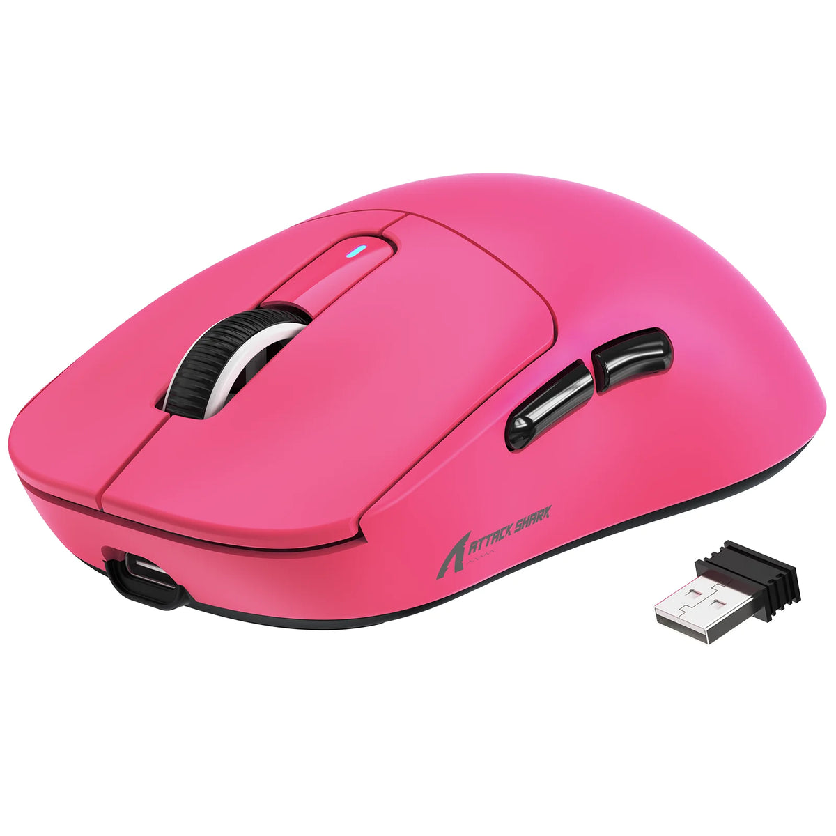 ATTACK SHARK X3 Wireless Gaming Mouse – 49g, PAW3395 26K DPI, Tri-Mode & Programmable Buttons.