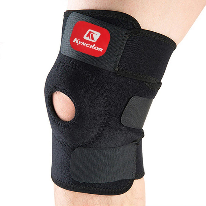 Adjustable Knee Brace for Sports, Running & Gym Support.