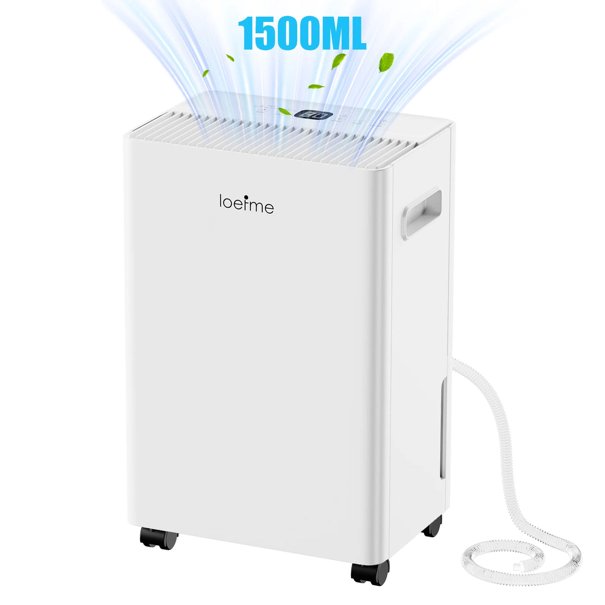 Electric Dehumidifier 16L/Day – Compact Room Dehumidifier with Moisture Sensor, Energy Efficient.