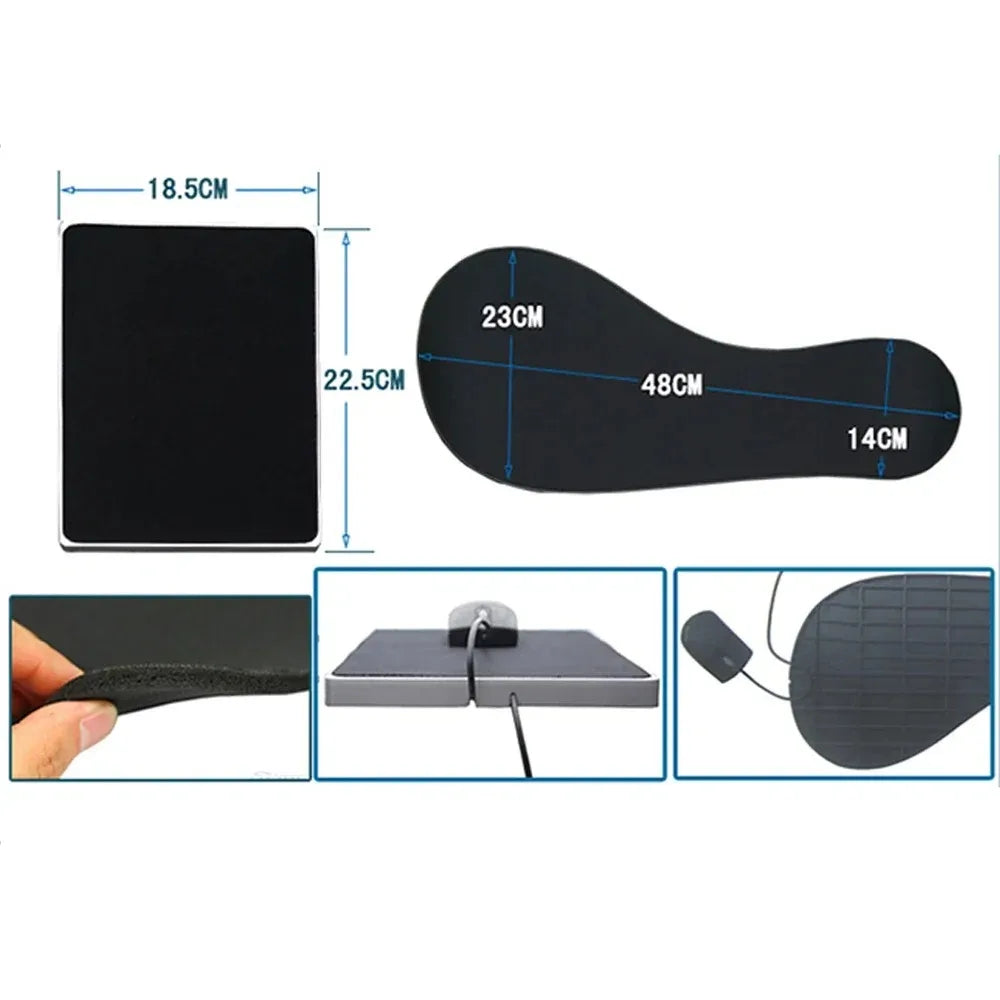 Chair-Mounted Keyboard & Laptop Holder with Mouse Pad, USB Fan & Wrist Support.