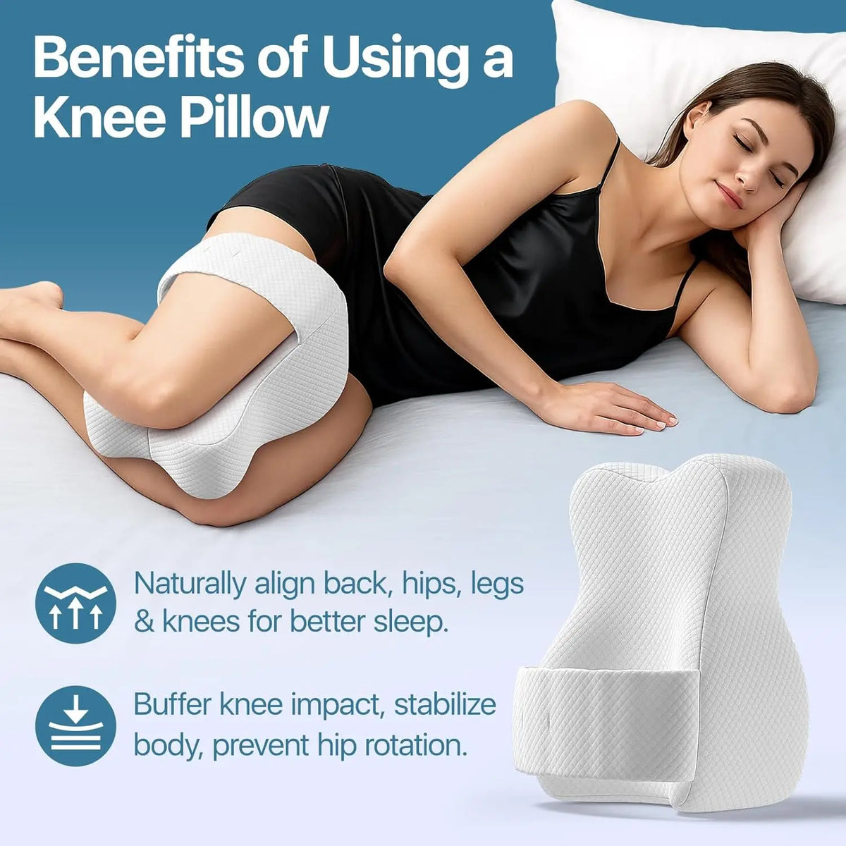Orthopaedic Knee Pillow.