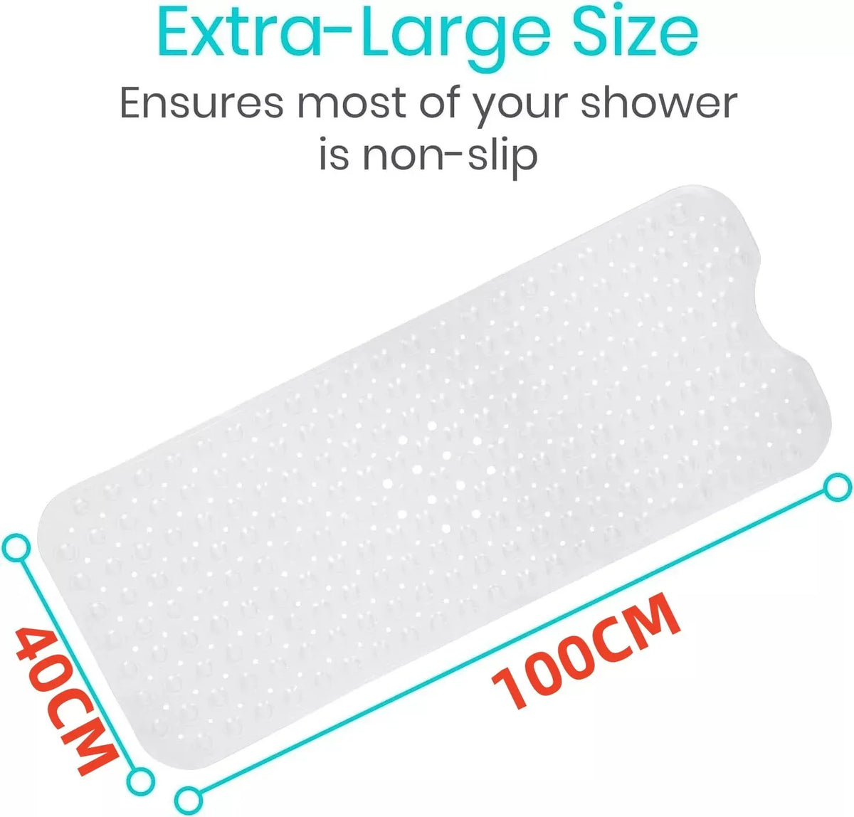 Extra Large Ultimate Mould-Free and Non-slip Bath Mat