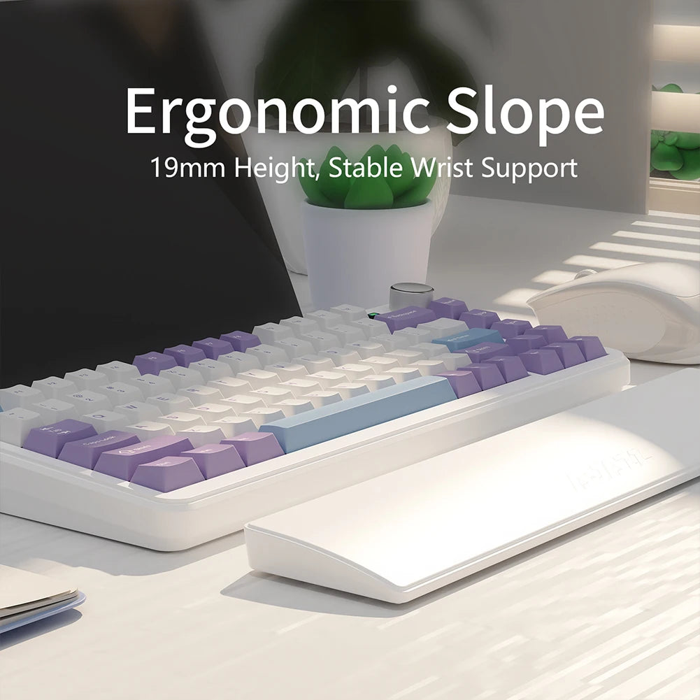 Ergonomic Keyboard Wrist Rest Pad – Anti-Slip Rubber Base for Gaming & Office.
