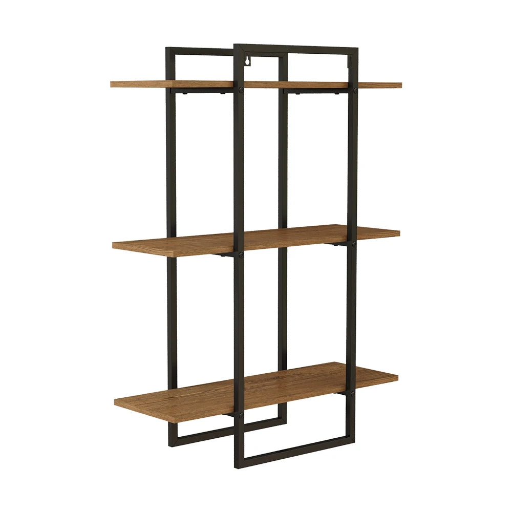 Voltsify 3-Tier Modern Wall-Mounted Floating Shelves.