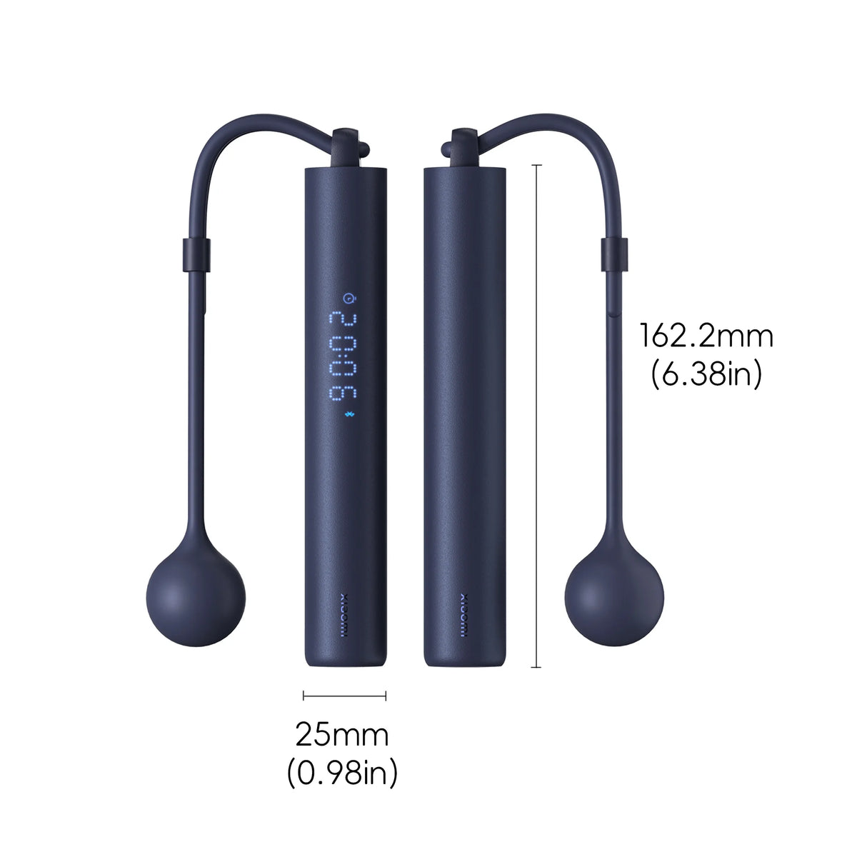 Smart Jump Rope – Corded & Cordless Modes, App Connectivity, Adjustable Calorie Tracking & Fitness Training.