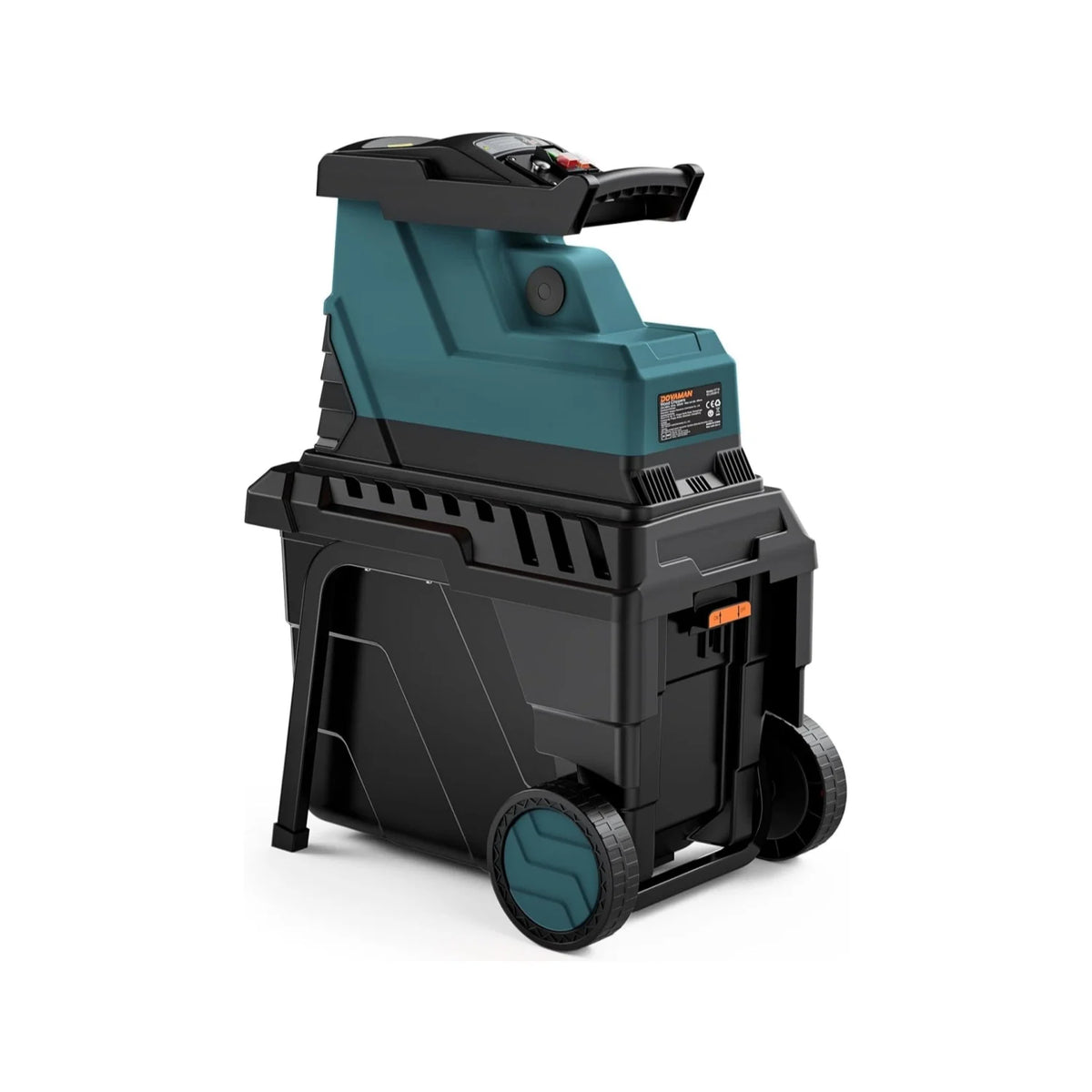 2500W Electric Wood Shredder – 40mm Branch Chipper with 55L Collection Box.
