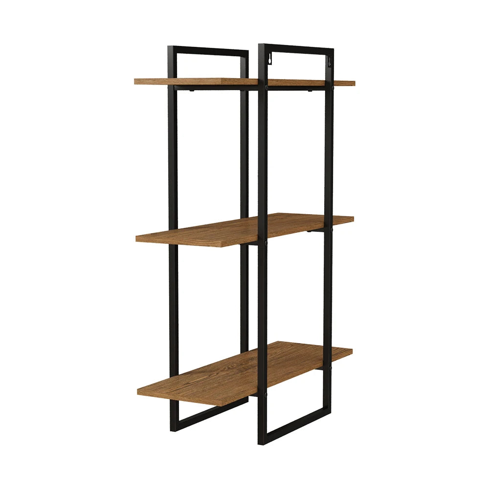 Voltsify 3-Tier Modern Wall-Mounted Floating Shelves.