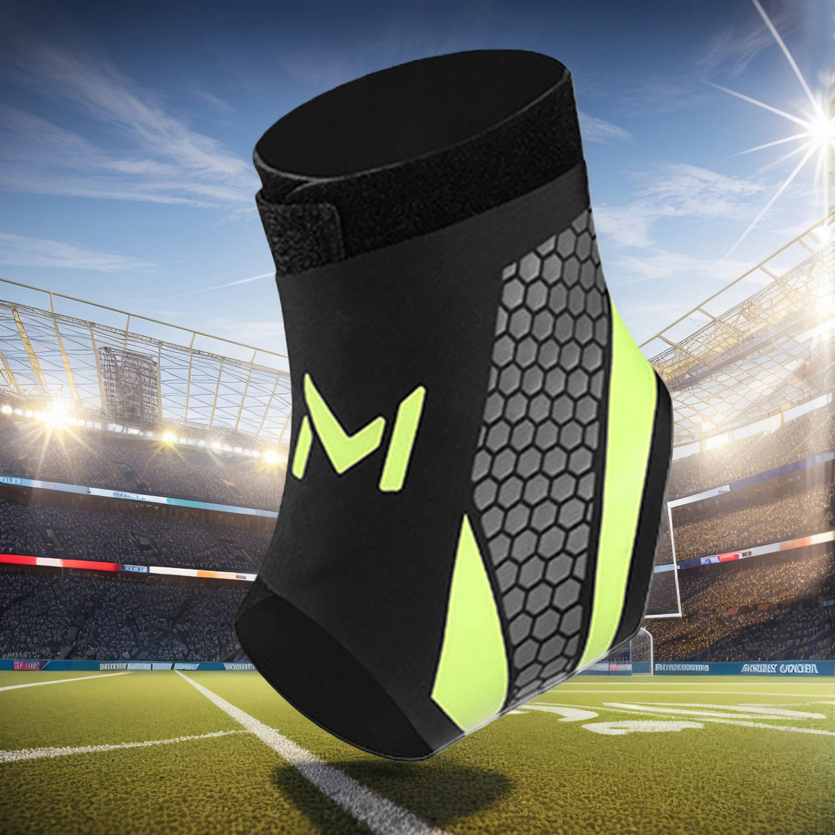 Adjustable Lace-Up Ankle Support Brace – Breathable Sports & Fitness Sleeve