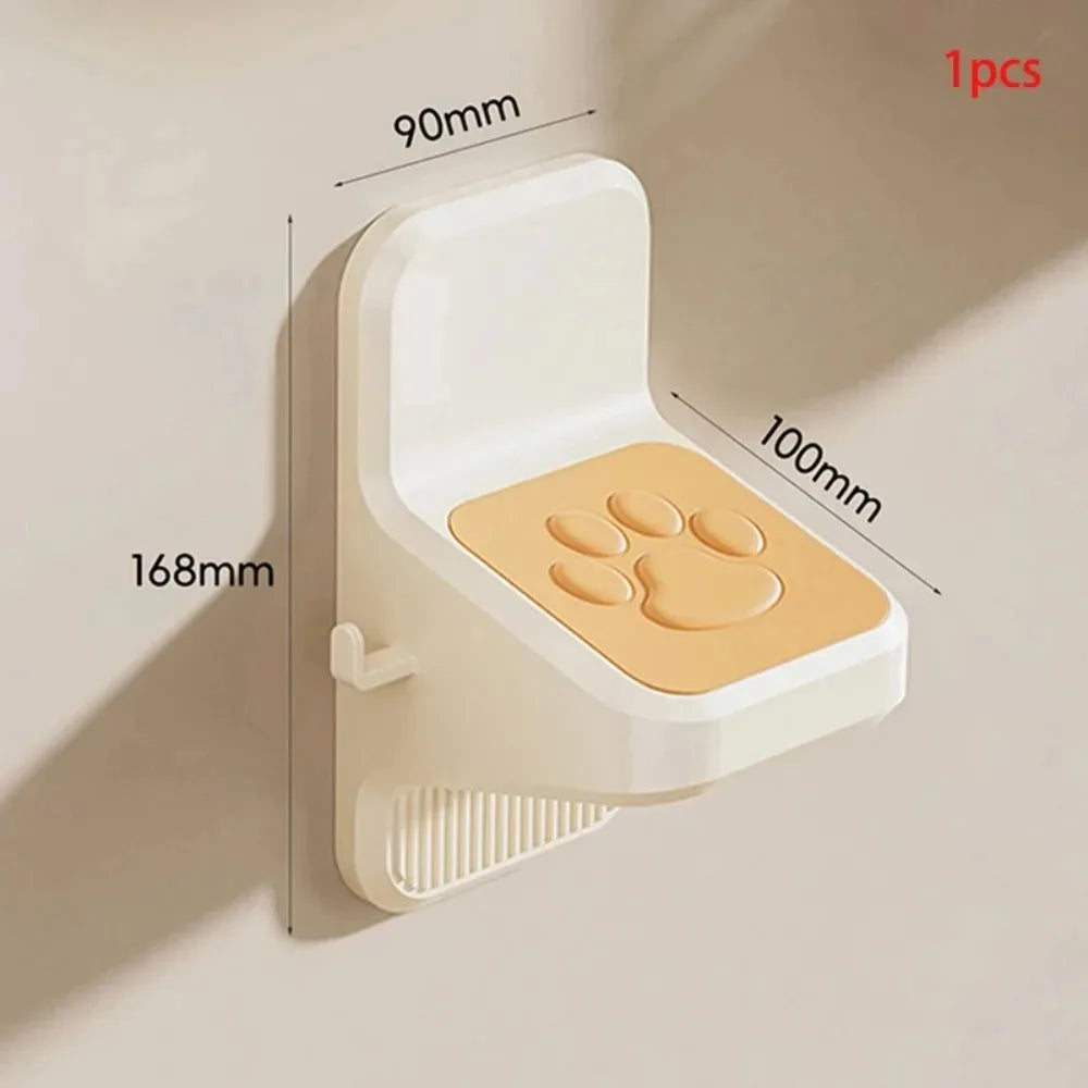 No-Drill Wall-Mounted Shower Foot Rest – Anti-Slip Shaving Leg Aid, Sturdy Bathroom Foot Pedal.