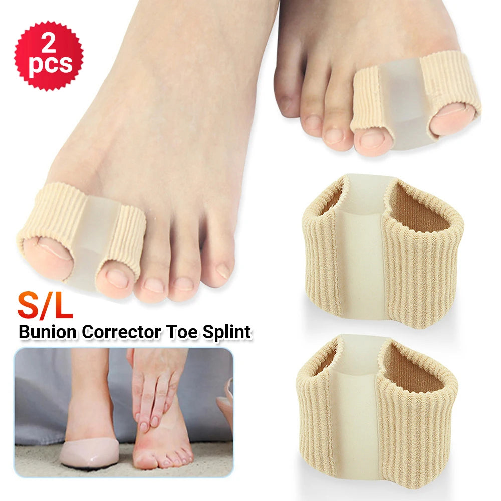 2PCS Bunion Corrector Toe Splints & Hallux Valgus Separators.