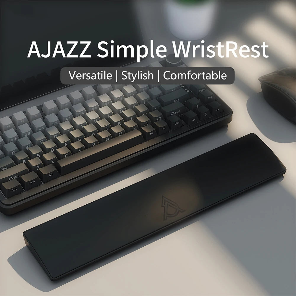 Ergonomic Keyboard Wrist Rest Pad – Anti-Slip Rubber Base for Gaming & Office.