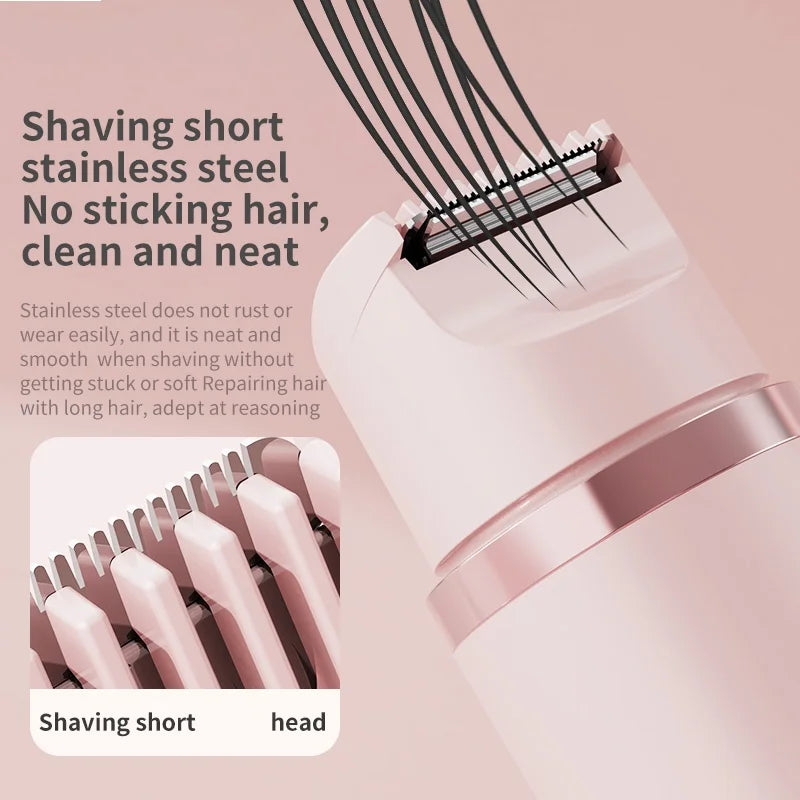 Double-Head Electric Epilator for Women – USB Rechargeable Body Hair Remover & Gentle Bikini Trimmer.