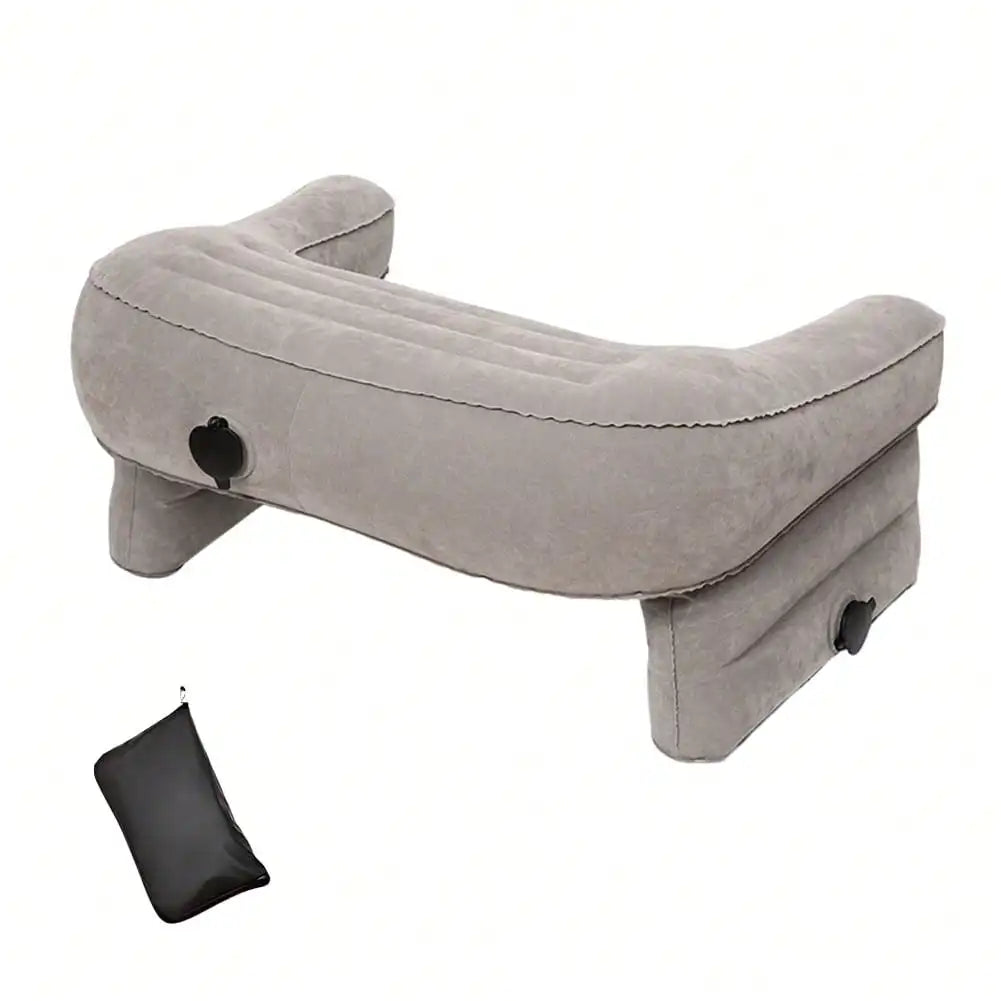 Inflatable Reading & Gaming Support Pillow – Adjustable Ergonomic Lap Cushion with Armrests for Bed, Sofa & Floor.