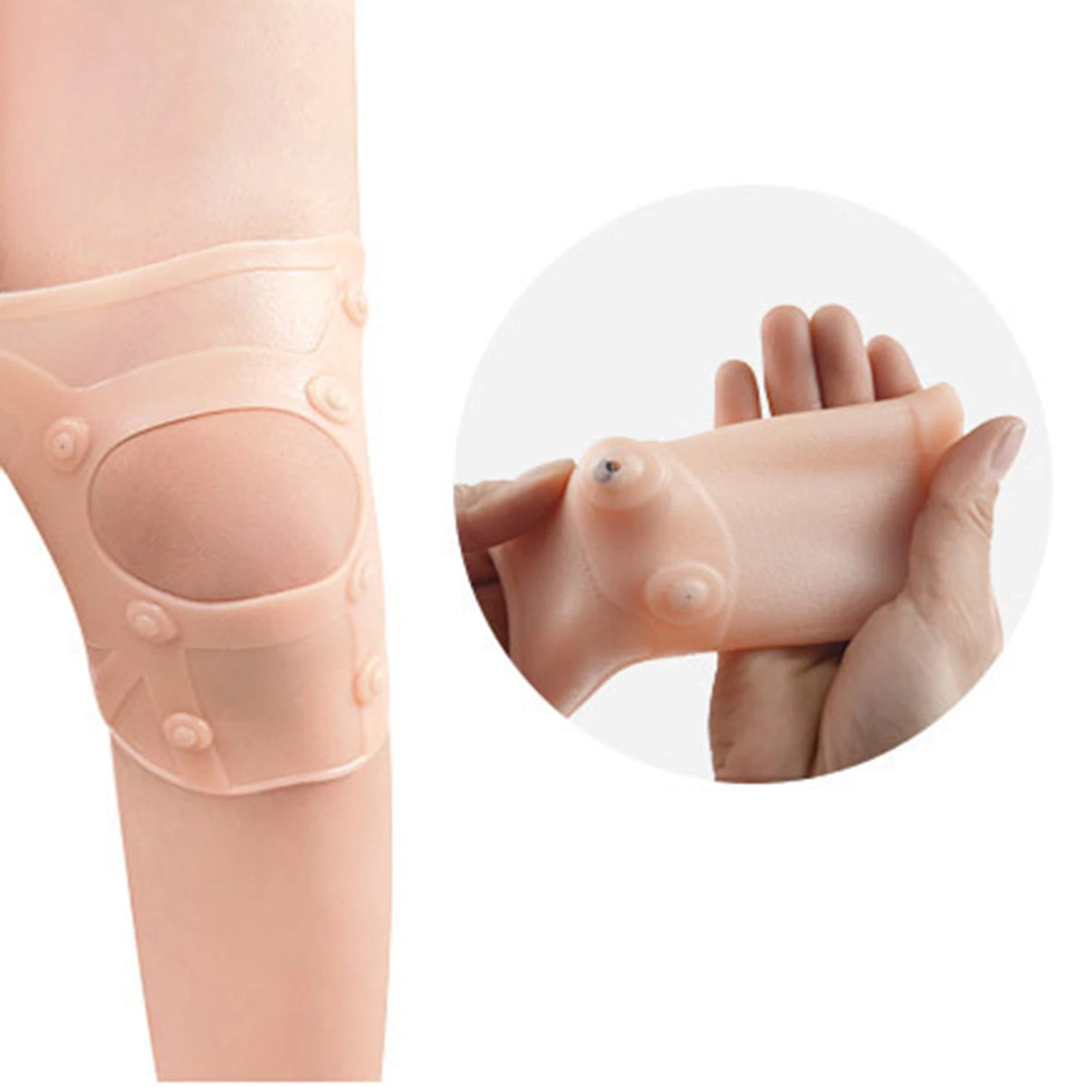 Breathable Magnetic Knee Support Brace for Sports, Fitness & Joint Support.