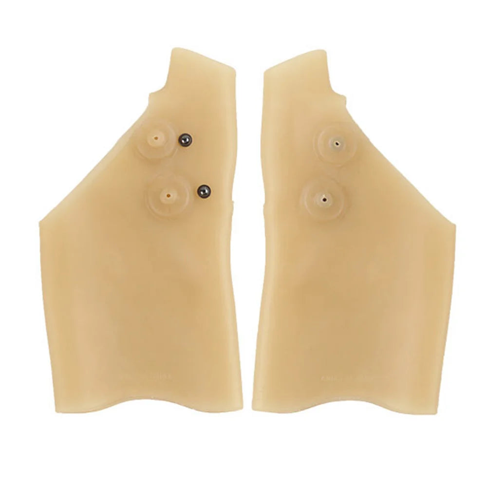 2-Pack Silicone Magnetic Wrist & Thumb Support Braces – Hand Support