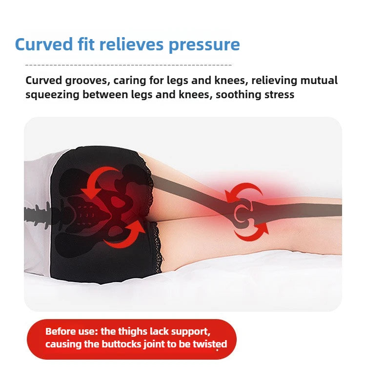 Orthopaedic Knee Pillow – Adjustable Strap Knee & Foot Support.