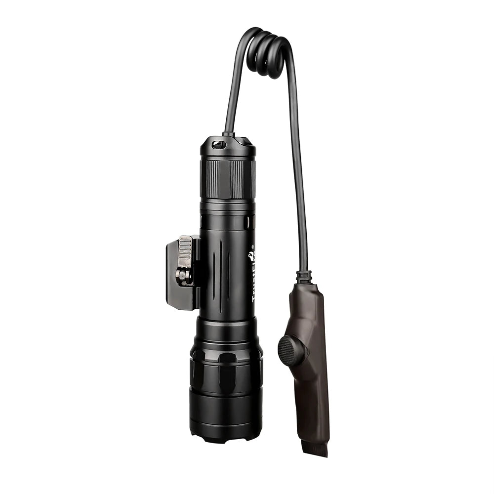 TrustFire R8 Tactical Flashlight – 1700 Lumens, 350m Range, LED Torch with 18650 Battery.