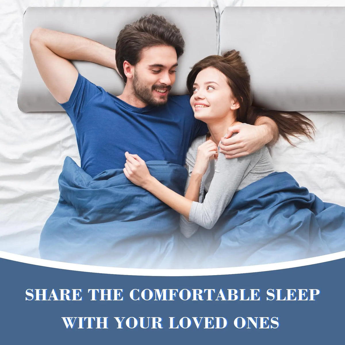 Ergonomic Cervical Memory Foam Pillow.