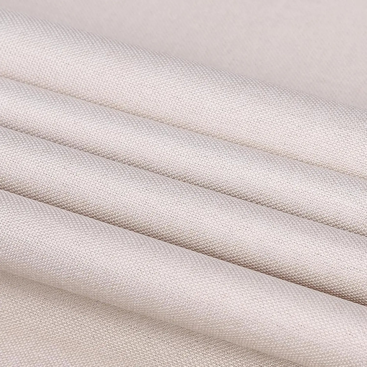 Mould Free Linen-Look Shower Curtain – Waterproof & Mildew-Resistant Polyester Bath Curtain.