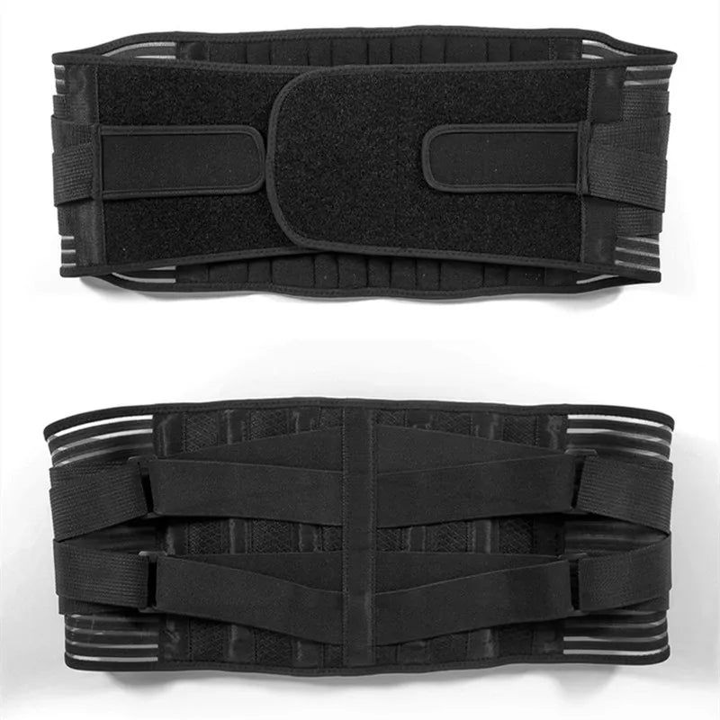 Neoprene Lower Back Support Belt – Adjustable Lumbar Brace for Men & Women, Everyday Back Support.
