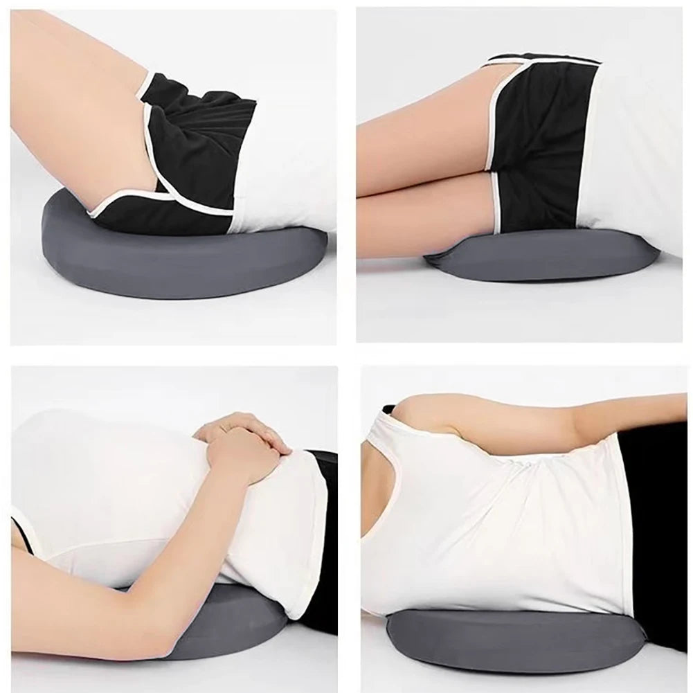 Hemorrhoid & Tailbone Seat Cushion – Breathable Foam Support Pad for Office Chair, Bed, Wheelchair & Long Sitting.