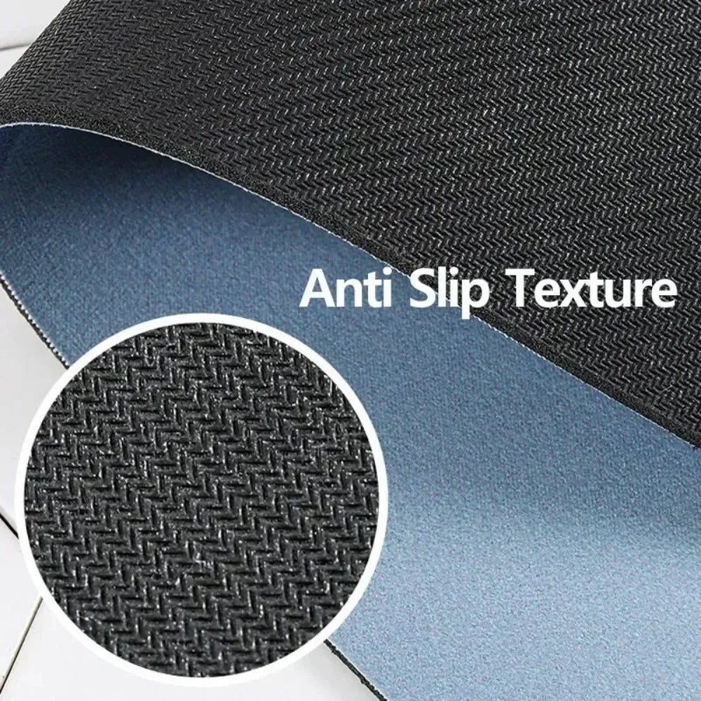 Quick Absorbent Coral Velvet Bath Mat – Soft Quick-Dry Non-Slip Bathroom Rug for Shower.