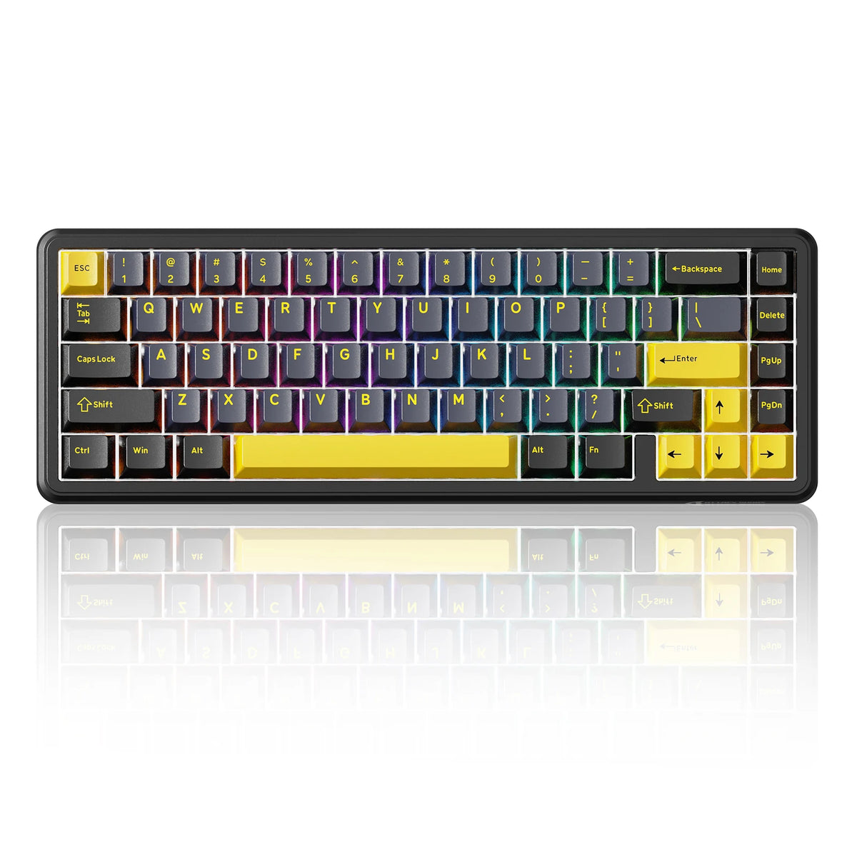 ATTACK SHARK X65 HE Magnetic Switch Gaming Keyboard – 65% Rapid Trigger, 8000Hz Polling.
