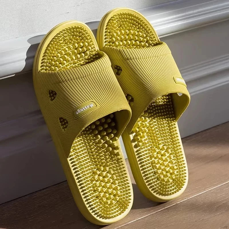 Men’s Summer Massage Slippers – Non-Slip, Lightweight & Comfortable.