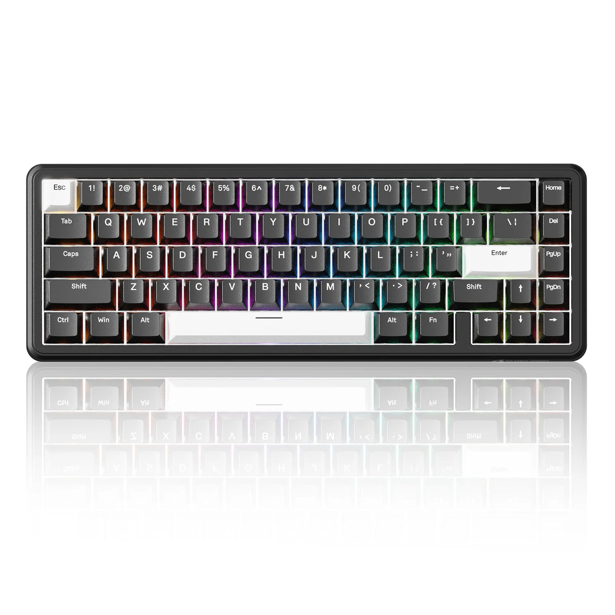 ATTACK SHARK X65 HE Magnetic Switch Gaming Keyboard – 65% Rapid Trigger, 8000Hz Polling.
