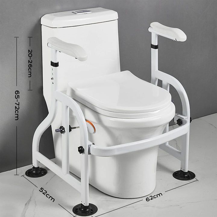 Toilet Safety Rail with Suction Cups – Bathroom Support Handle for Seniors & Adults.