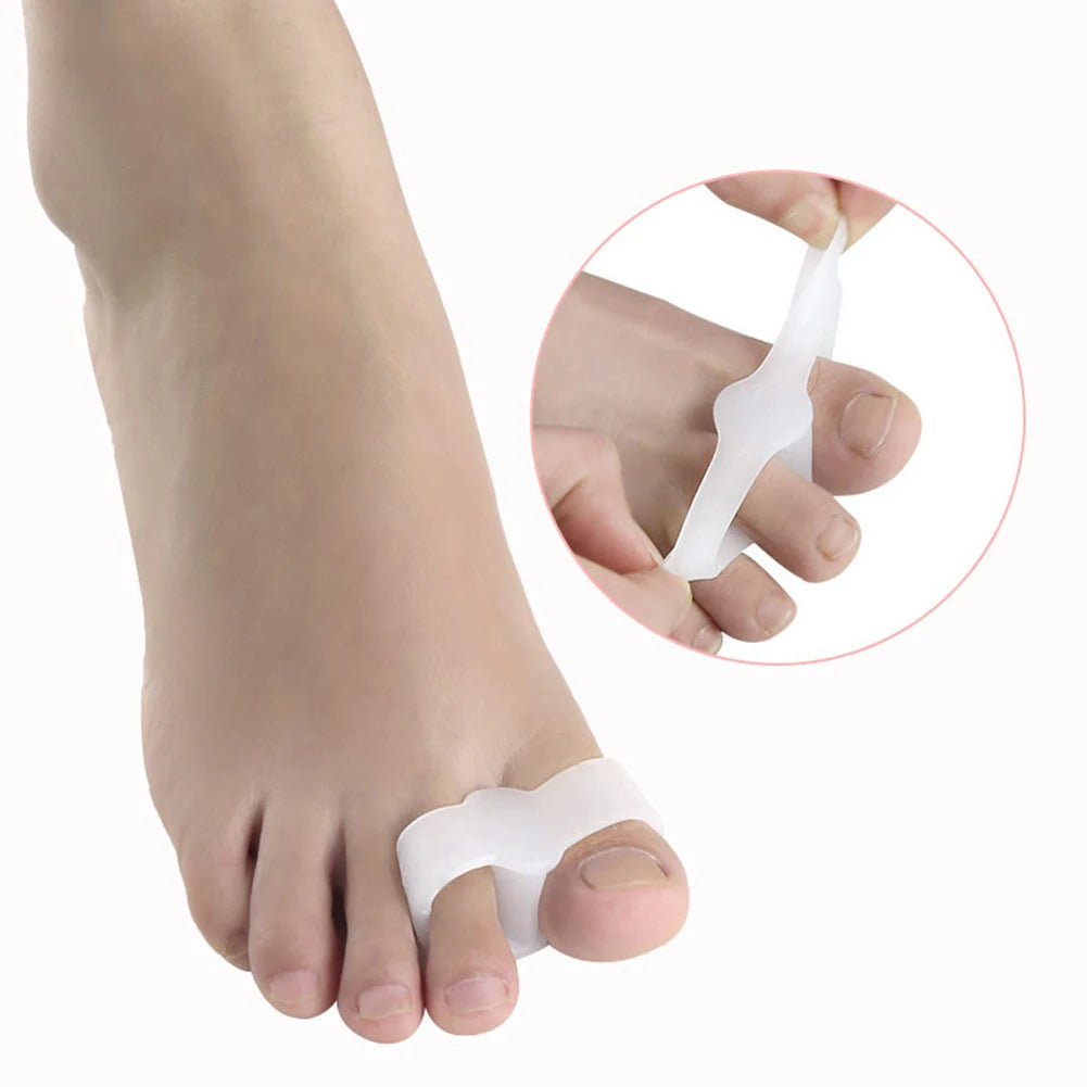 1 Pair Toe Separators & Bunion Protectors for Comfortable Toe Alignment