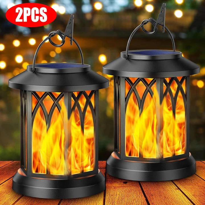 Solar Dancing Flame Lantern.